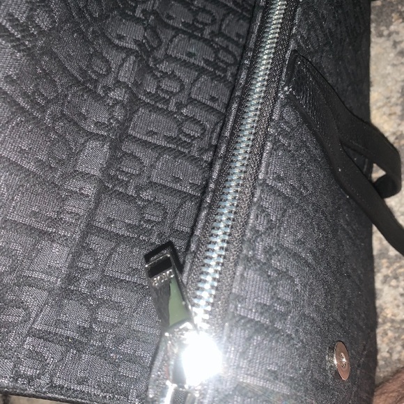 Dior Oblique Jacquard Saddle Bag - Picture 4 of 6